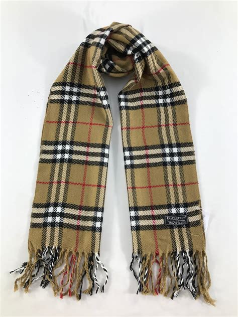 burberry scarf second hand|authentic vintage burberry.